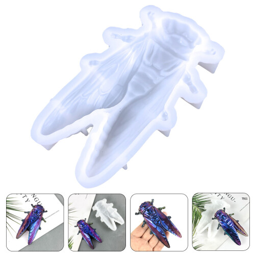 Decorative Keychain Mold Silicone Mold White 1pack 2