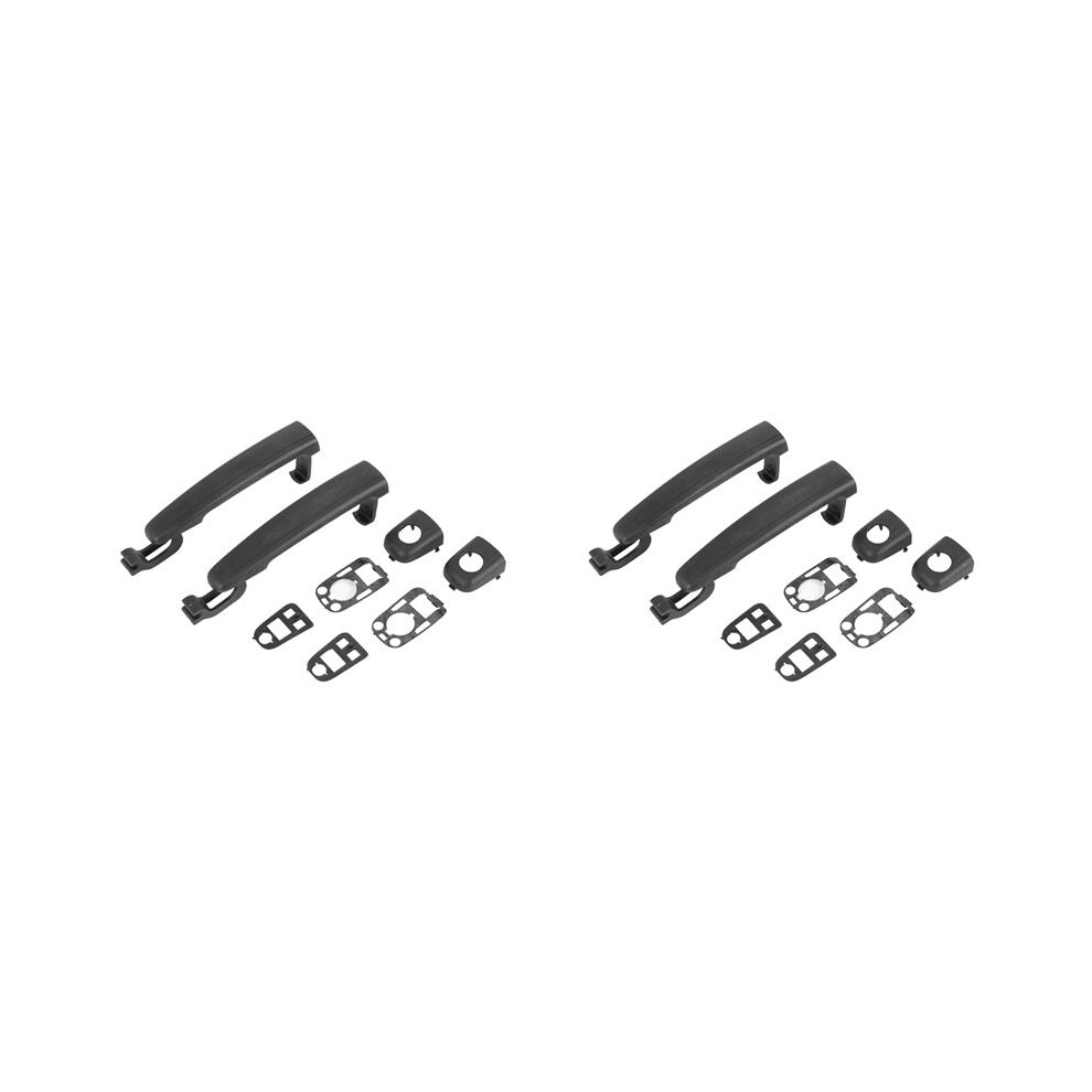 4Pcs Front Door Handles For 307 2001 2002 2003 2004 2005 2006 2007 For C2 2003-2007 C3 2002-2009 6033065449204