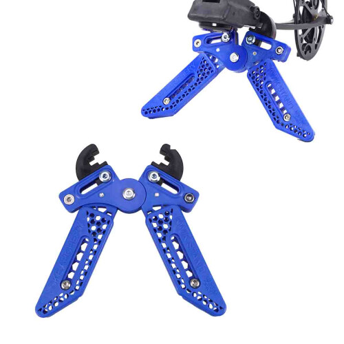 Bowstring Kick Stand Holder Plastic Blue 1pack 1
