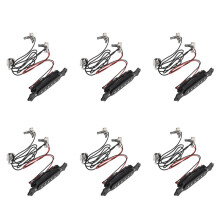 6X Magnetic Acoustic Pickup for Guitar Black