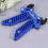 Bowstring Kick Stand Holder Plastic Blue 1pack 7