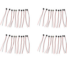 40Pcs Electret Condenser MIC 4mm x 2mm for PC Phone MP3 MP4
