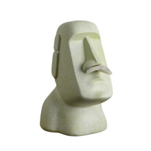 Statua In Pietra 'Isola di Pasqua Scatola per Asciugamani di Carta Decorazione per La Casa Statua Retro Decorazione del Soggiorno Accessori per La