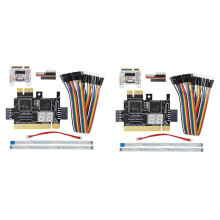 2X TL631 Pro LPC-DEBUG Diagnostic Card+Expansion Card PCI PCI-E PCI-E Motherboard Multifunction