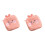 2 Pcs Creative Toilet Bag Compact Sanitary Pad Storage (Pink) 3