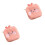 2 Pcs Creative Toilet Bag Compact Sanitary Pad Storage (Pink) 4