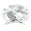 47Pcs/Set Direct Heat Reballing Universal Directly Stencils for Game Console PS3 CPU PS4 GPU  CXD 1