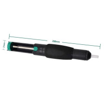 Pompa di Aspirazione Dissaldante Un Doppio nel Plastica Potente Aspiratore Dissaldatore con 15 Ugelli Extra