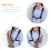 Zwarte Nylon Saxophone Harness Strap Comfortabele Schouderriem 10