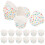 100pcs disposable paper cups for camping ice cream desserts 8