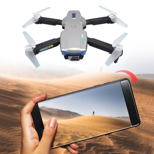 Foldable 4K Dual Camera RC Quadcopter with 1800mAh Battery & Obstacle Avoidance