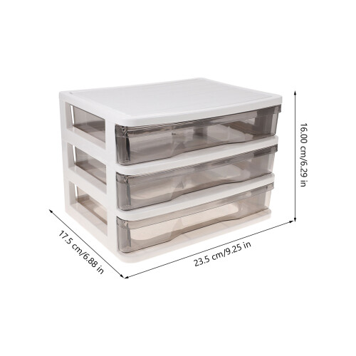 Toiletartikelen Organizer Lade Wit Pp+ps Opberghouder 1