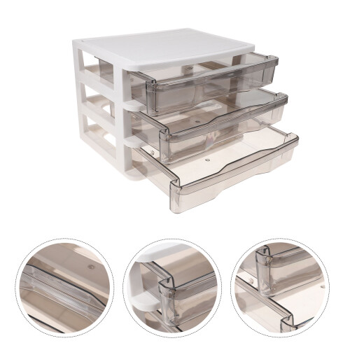Toiletartikelen Organizer Lade Wit Pp+ps Opberghouder 2