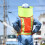 Sunshield Hard Hat Outdoor Work Fluorescent Yellow 1pack 4