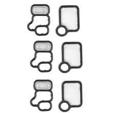 6x Filtro Valvola Un Spola per Solenoide per Accord RDX CR-V Elements per 15815-RAA-A01 15815-RAA-A02