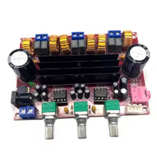 XH-M139 Scheda Amplificatore di Potenza Digitale A 2.1 Canali, Ampia Tensione 12V-24V TPA3116D2 2 X 50W + 100W