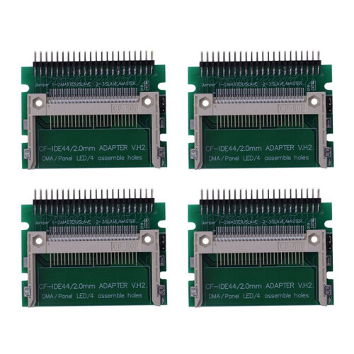 4X IDE 44 Pines Macho A CF Compacto Flash Macho Adaptador Conector
