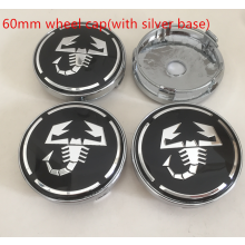 Ζάντα αυτοκινήτου Abarth,,Μαύρο καπάκι 60mm 1