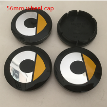 Τροχός Smart Car, κίτρινο καπάκι 56mm
