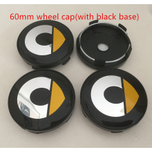 Τροχός Smart Car, κίτρινο καπάκι 60mm 2