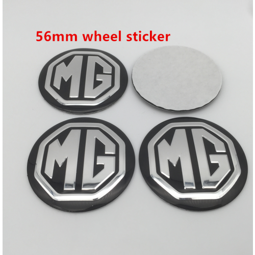 Mg, μαύρο αυτοκόλλητο 56mm
