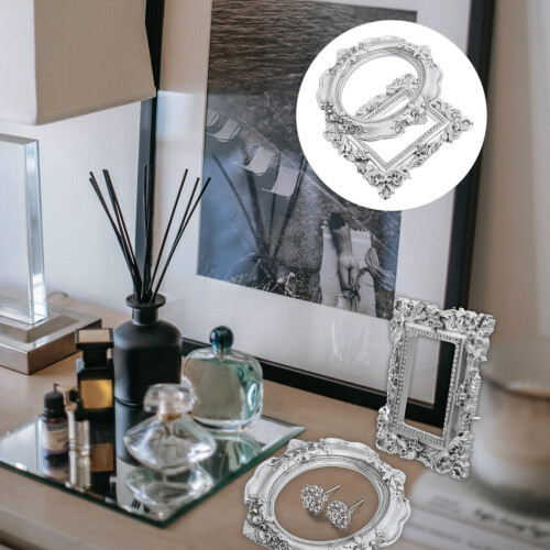 1Set Handheld Foto Frame Decoratie Retro Stijl Mini Lijsten 1