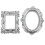 1Set Handheld Foto Frame Decoratie Retro Stijl Mini Lijsten 4