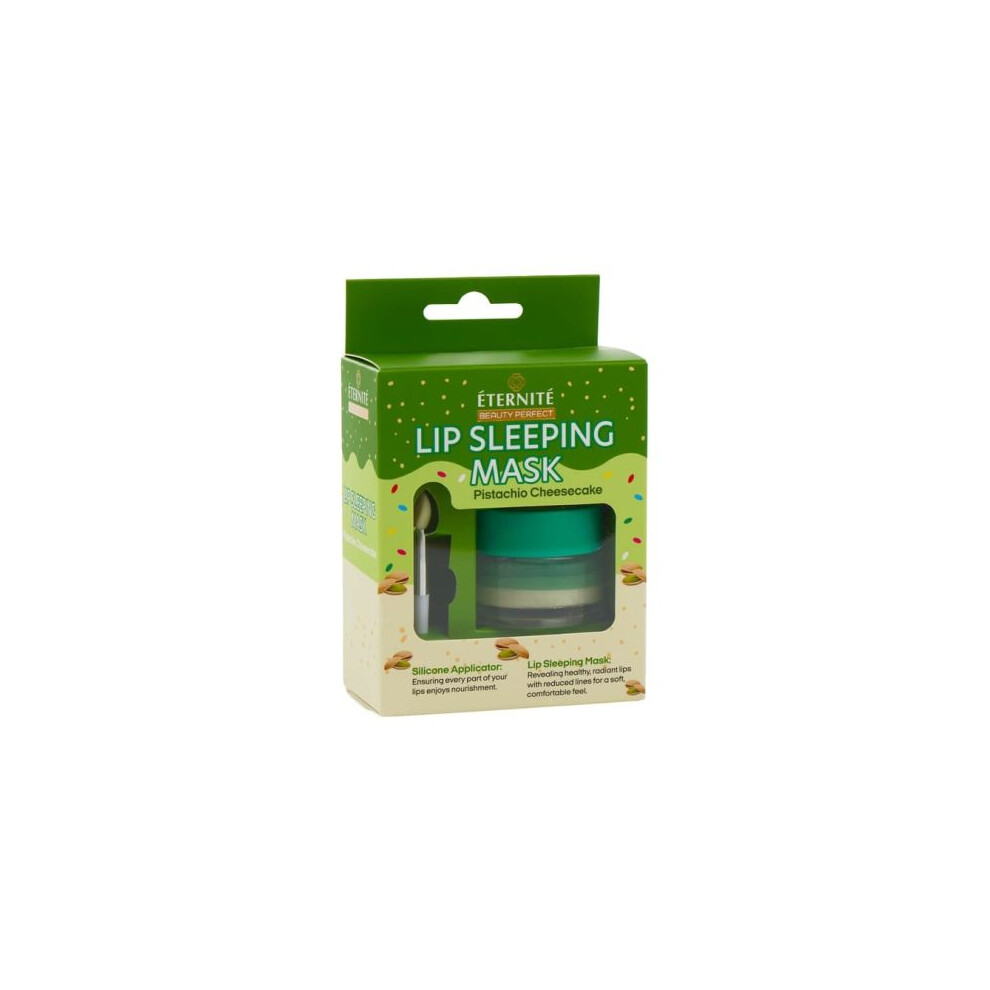 Eternite Lip Sleeping Mask Pistachio Cheesecake + Silicone Applicator