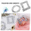 1Set Handheld Foto Frame Decoratie Retro Stijl Mini Lijsten 7