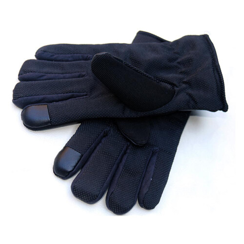 Herren Winterhandschuhe Warm, Verdickt Plüsch Leder Touchscreen