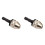 2Pcs Silver Drill Chuck Keyless Aluminum Alloy Strong and Rustproof 2