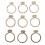 100 Pcs Wedding Table Decorations Confetti For Birthday Super Flash 2