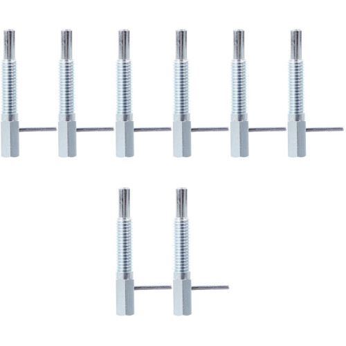 8 Pcs Spring Plunger Self-Locking Expansion Spring Indexing Plunger 2