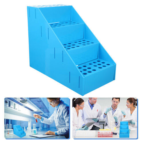 1Multi-Hole Test Tube Holder , Afneembaar En Voor Opslag 2