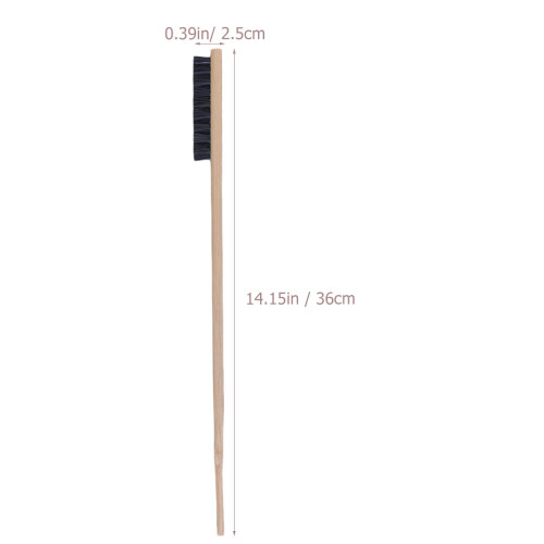 6Pcs Bird Cage Cleaning Brushes Wooden Handle Narrow Design Practical 1