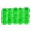 Grünes Caterpillar Eiswürfelform Silikon Eismacher 6