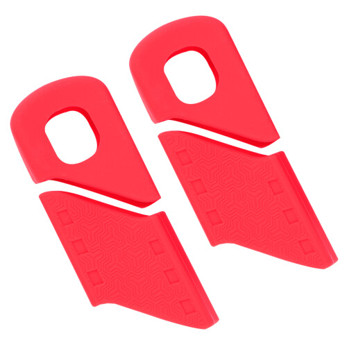 12Pcs Red Sprocket Crank Boot Silicone Protector Slip Resistant Cover 2