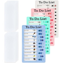 4-teiliges Memoboard, Checkliste, Kontrolldiagramme, To-Do-Liste, Aufgabendiagramme, Memoboard