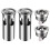 4Stk Edelstahl Bodenablauffilter Bad Geruchsverschluss Silber Robust 5