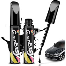 2-teiliger Ausbesserungsstift für glänzend schwarzen Lack, Auto-Ausbesserungsstift, 12 ml Autolack-Kratzer-Reparaturstift