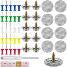 Reparatieset voor autohemel, 70 stuks autoreparatieklinknagels, reparatieschroeven voor autodak, 70 pinnen