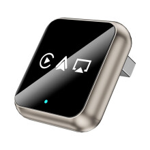 3-i-1 AI Carplay Trådlös Carplay-Adapter Airplay Android Auto USB-Dongeladapter Trådbunden Carplay Till Trådlös