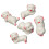 5Pcs Ceramic Pig Chopstick Rest White Chopstick Holder Spoon Stand 2