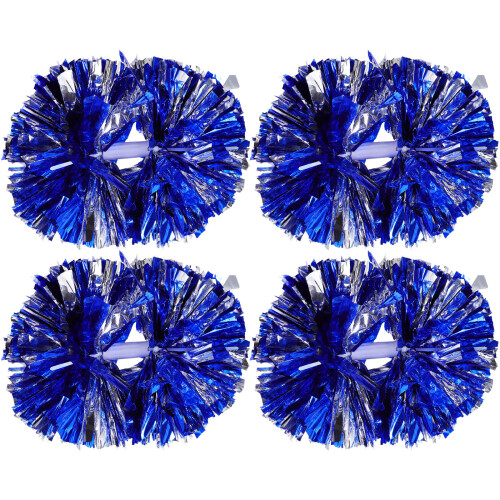 Cheering Pompoms Blau 4 Stück 1