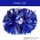 Cheering Pompoms Blau 4 Stück 3