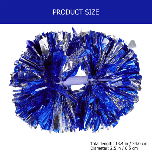 Cheering Pompoms Blau 4 Stück 2