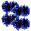 Cheering Pompoms Blau 4 Stück 5