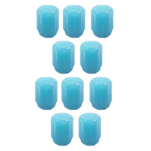 10pcs Luminous Valve Stem Cap Car Tire Valve Cap Luminous Personality Motorcycle Electric Vehicle Sensor Luminous