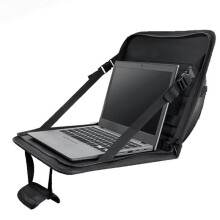 Multifunctional Laptop Bag Car Steering Wheel Office Desk Eating Tray Work Table Waterproof Handbag for 7-15in Notebook