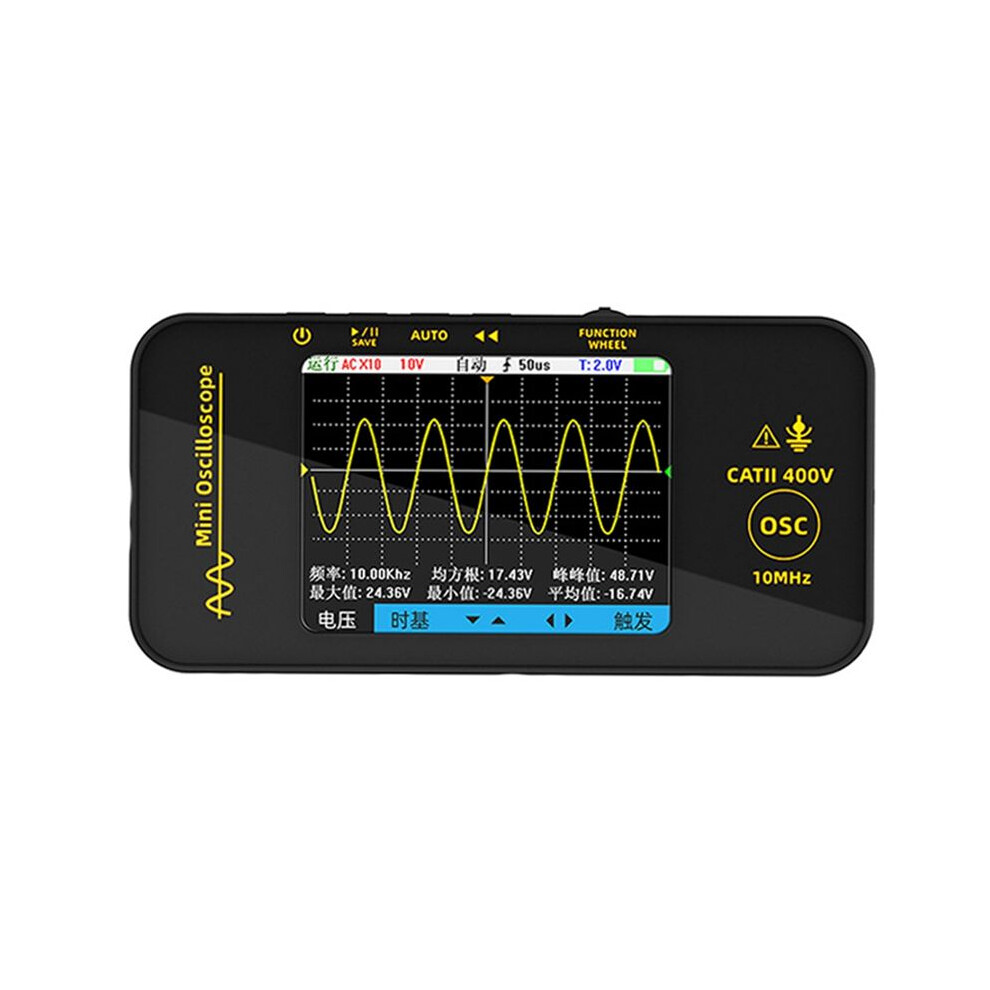 Bside Tablet Oscilloscope Single Channel 10Mhz 48Msa/S Handheld Portable Electrician Repair Auto Repair Instrument 6033158071954